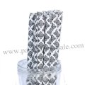 Black Damask Print Paper Straws 500pcs