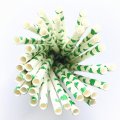 Green Four-leaf Clover Shamrock Paper Straws 500 Pcs