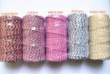 Striped Bakers Twine 30 Spools Mixed 5 Colors