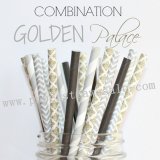 200pcs WEDDING BOUQUET Paper Straws Mixed