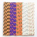 100 Pcs/Box Mixed Party Halloween Hocus Pocus Paper Straws