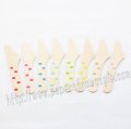 Polka Dot Wooden Knives 400pcs Mixed 8 Colors Polka Dot Wooden Knives 400pcs Mixed 8 Colors