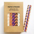 100 Pcs/Box Mixed Party Halloween Hocus Pocus Paper Straws 100 Pcs/Box Mixed Party Halloween Hocus Pocus Paper Straws