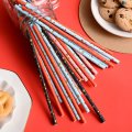 100 Pcs/Box Mixed Metallic Foil Assorted Star Paper Straws