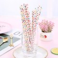 Colorful Colored Rainbow Star Paper Straws 500 pcs