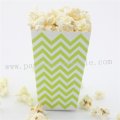 Lime Green Chevron Paper Popcorn Boxes 36pcs Lime Green Chevron Paper Popcorn Boxes 36pcs