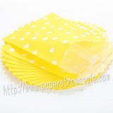 Yellow Tiny Dot Paper Favor Bags 400pcs