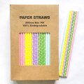 100 Pcs/Box Mixed Easter Basket Party Paper Straws 100 Pcs/Box Mixed Easter Basket Party Paper Straws