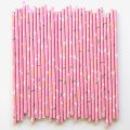 Cloud Heart Star Rainbow Unicorn Paper Straws 500 Pcs