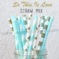250pcs So This is Love Paper Straws Mixed 250pcs So This is Love Paper Straws Mixed