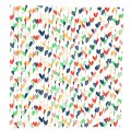 Colorful Colored Valentine Sweet Heart Paper Straws 500 Pcs
