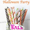 250pcs HALLOWEEN PARTY Paper Straws Mixed 250pcs HALLOWEEN PARTY Paper Straws Mixed