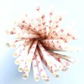 Hawaiian Summer Hot Pink Flamingo Paper Straws 500 Pcs