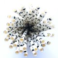 Black Heart Party Paper Straws 500 Pcs