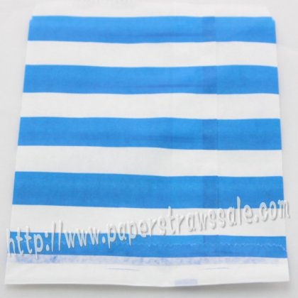 Blue Sailor Striped Paper Favor Bags 400pcs [pfbags099]