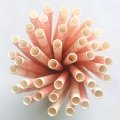 125 Pcs Mixed 5 Styles Light Pink Party Paper Straws