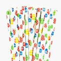 Colorful Colored Spring Easter Egg Paper Straws 500 Pcs Colorful Colored Spring Easter Egg Paper Straws 500 Pcs