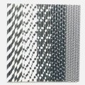 125 Pcs Mixed 5 Styles Black Drinking Paper Straws
