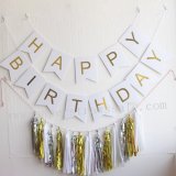 Happy Birthday White Party Decoration Set