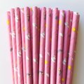 Cloud Heart Star Rainbow Unicorn Paper Straws 500 Pcs