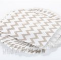 Gray Thin Chevron Paper Favor Bags 400pcs