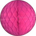 Hot Pink Tissue Paper Honeycomb Balls 20pcs